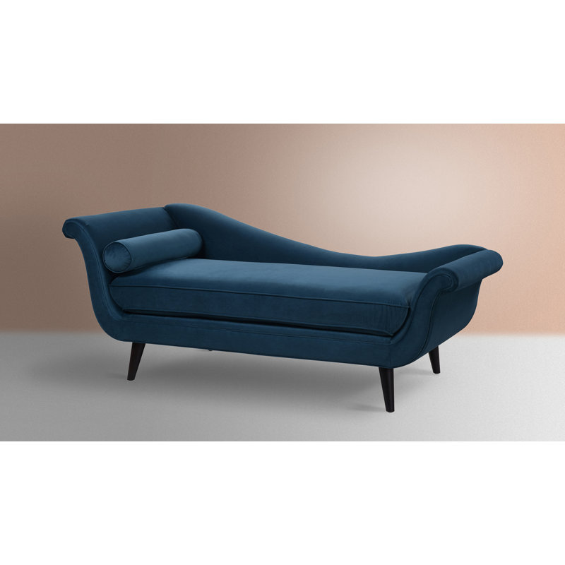 Everly Quinn Florentia Upholstered Chaise Lounge & Reviews Wayfair